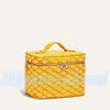 7A Qualité Pochette de lavage Boîte de rangement Maquillage Sacs Portefeuilles Porte-cartes Mode Cross Body Luxurys Tote Designers Trunk Cartes Coins Sac à main Hommes Cuir Épaule Femmes Sac