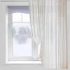Zasłona leczenie okna Rustykalne zasłony w stylu europejskim do studiowania biurowego jadalni dekoracja