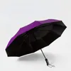 Paraplyer 105 cm stor toppkvalitet paraply män regn kvinna vindtät stora paraguas manliga kvinnor sol 3 flodande utomhus parapluie