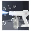 Otra organización de limpieza 800 ml recargable pistola de pulverización inalámbrica esterilizador Blue Ray Nano pulverizador desinfectante Fs9001 entrega de gota DHVMX
