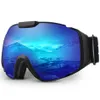 Lunettes de ski Lunettes de ski OTG Anti-buée Snowboard Skate Snowmoblie Double couche lentille sphérique lunettes de neige hommes femmes M4 230907