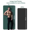 Tapis de Yoga 2 mètres plus long, Super grand, allongé pour hommes, spécial haute qualité, Fitness, Pilates, exercice sain, 230907