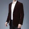 Männer Anzüge Herbst Frühling Männer Für Blazer Jacke Mode Marke Designer Business Casual Klassische Cord Elegante Anzug Kleidung