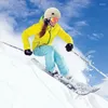サイクリングキャップニットハット弾性暖かい快適な冬のビーニー耳の保護スキーハイキングランニングのために通気性