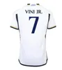 Vini Jr Maglie 23 24 Bellingham Soccer Real Benzema Finali Champions 14 Maglia da calcio Versione giocatore Modric Madrids Rodrygo Camiseta