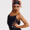Bühne tragen 2023 Sommer Weibliche Latin Dance Bodysuit Sexy Schlange Muster Cha Samaba Rumba Tops Kleidung Mode Dancewear NY01 LS009