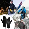 Gants à cinq doigts Gants chauffants USB Gants chauffants à écran tactile pour la pêche Hiver Essentiel pour la randonnée Alpinisme Équitation Camping 230906