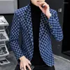 Men's Suits Autumn And Winter Business Casual Suit Fashion Slimming Trend Thick Single West Coat Guy With Korean Version