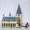 Aircraft Modle in Stock Great Hall Castle Building Kompatybilny 75954 Model DIY Blocks Bricks Film Dziecięce Zabawne urodziny Prezenty świąteczne 230907