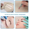 Diğer Dövme Malzemeleri 1015pcs Microblading Kaş Uygulama Cilt Silikon Dövme Aksesuarları Kauçuk Acemi Makyaj Eğitim Sahte Cilt Başlangıç ​​230907