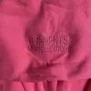メンズフーディーズスウェットシャツ2023秋の冬の最高品質VTMプルオーバーヴィンテージウォッシュピンク