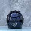 Caschi Moto 4 Casco Mezzo Casco Racing Blu Brillante Casco Cassque Aperto Omologato ECE Maschile E Femminile