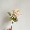 Decorative Flowers 1 Pcs Artificial Flower Rose Bouquet Fake Western Tea Wedding Wall Accessories Home Decor Po Props