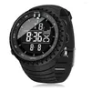 Relógios de pulso Synoke Men's Digital Sports Watch Waterproof Tactical com luz de fundo LED para homens