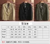 Ternos masculinos 2023 jaqueta de outono para homens exército verde traje blazer casual outwear casaco masculino fino ajuste único breasted cáqui roupas primavera