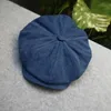 Berets Marke Leinwand Sboy Caps Männer Hohe Qualität Flache Britische Stil Achteckige Kappe Vintage Gatsby Frühling Herbst Hüte BLM21 230907