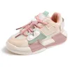 Athlétique en plein air printemps enfants fille rose chaussures automne maille respirant enfants baskets pour 518 ans garçon chaussure de course légère marche douce 230906