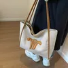 Borsa di tela all'ingrosso Borsa per pendolari di grande capacità Borsa a tracolla alla moda da donna nuova alla moda