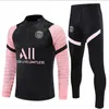 2023 Kits de football pour enfants Survêtement psgES 22 23 24 Hommes Costume d'entraînement de football Survetement Uniforme de pied Chandal Kit adulte Ensemble