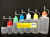 wholesale E-liquid Empty Bottle 3ml 5ml 10ml 15ml 20ml 30ml 50ml Needle Bottle for eGo Series E Cigarettes Plastic Dropper Bottles With12 LL