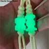 Outdoor Gadgets Luminous Knife Beads Paracord Pendant Toy 230906