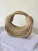 Women Designer Handbag Bvs 2023 Hot Sell Botega Veneto Knotted Noodle New Underarm Woven Women's Handheld Dumpling X