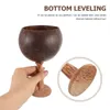 Vingglasögon 2st Cocktail Goblet Small Coconut Shell Cup Novelty Party
