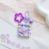 Cartoon Resin Kuromi Melody Photo Frame Keychain Phone Chain Acrylic Pendant DIY Pendant