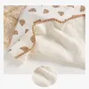 Couettes Kangobaby #My Soft Life# Printemps Eté 4 couches de mousseline de coton né couverture respirante bébé Swaddle mignon Cool infantile couette 230906