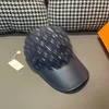 Skórzana czapka baseballowa 23SS dla kobiet mężczyzn Casquette dla chłopca logo grawitacja drukarnia