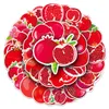 50 pcs pomegranate fruit cartoon sticker PVC waterproof creative skateboard diy car decoration