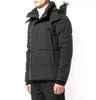 Designerjacka Vinterjacka Designer Mens Shiny Jacket Parker Coat Black Coat Hooded Quality Casual Feather Coat Double Zipper Cotton Padded Jacket Down Asian