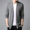 Maglioni da uomo 2023 giacche autunnali di marca maglione cardigan cappotto da giovane slim fit per abbigliamento da giacca maschile