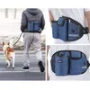 Coleiras de cachorro Leashes YOKEE Sacos de caminhada Treinamento Pet Treat Bag Fanny Pack HandsFree Candy Bolsa Bungee Leash Feed Tigelas Armazenamento Copo de Água 230906