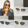 Designer-Sonnenbrille für Damen, modisch, kleiner Frosch-Spiegel, luxuriöse Strand-Party-Sonnenbrille, mehrfarbiger dekorativer Spiegel aus Metall, SL538