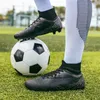 Dress Shoes Men Football Boots Professsional Non-slip Soccer Shoes AG Long Cleats Tenis Sneakers Futsal Shoes Training Sports Football Shoes 230907