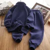 Formalar Kalın Sweatshirts Çocuklar 2 Parça Setler Sıradan Kazak Uzun Kollu Üstler Erkekler Conjunto 2023 Sıcak Sweatpants Çocuk Topluluğu 230906