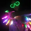 Other Event Party Supplies 3050100120Pcs LED Finger Lights Party Favors Glow Finger Rings Rave Laser Lamp for Kid Birthday Wedding Party Christmas Decor 230906