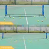 Squash Racquets الريشة Pickleball Net قابلة للطي للتنس الطائرة الصوتية صافي التدريب الرياضي لشبكة داخلية في الهواء الطلق في الهواء الطلق على الشاطئ 230906