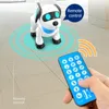 ElectricRC Animals K21 Electronic Robot Dog Intelligent Remote Voice Control Programmering Stunt Toy Programmerbar TouchSense RC Puppy Child Toys 230906