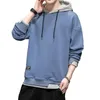 Erkek Hoodies Şık Kalın Külot Erkekler Sonbahar Hoodie Street Giyim Bahar Kore Stili İş için