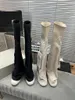 23ss nouvelles bottes de poche double pantalon bottes comme bottes de jambe combinaison bottes d'épissage taille 35-41