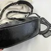 Women's New Trend Rivet Locomotive Three in One Oil Wax Cowhide Elephant Half Moon Bag Handheld 55% Off Factory Online