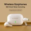 Novos fones de ouvido sem fio bluetooth tws fones de ouvido sem fio estéreo alta fidelidade fones esportes inteligente redução ruído ecouteur cuffie fones auriculares ser