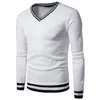 Felpe con cappuccio da uomo Felpe da uomo Basic Fit Maglione Pullover Top Fitness Abbigliamento sportivo Casual scollo a V Streetwear Abiti a maniche lunghe M-XXXL