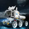 Aircraft Modle Wandering Earth II Building Blocks Astronaut Figures Moon Vehicle Lunar Transporter Space Station Bricks Toys For Children Gift 230907