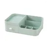 Storage Boxes Cosmetic Box Drawer Desktop Makeup Organizer Plastic Shelf Multifunctional For Bathroom Stationery Container