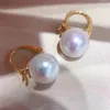 Stud Earrings ED0006 Lefei Bit Flaw Classic Fine Luxury Simple Strong Luster 10-11mm Freshwater Pearl Women S925 Silver Charm Jewelry