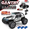 ElectricRC CAR 16103 50KMH 116 FAST RC OFF ROAD 4WD LEDヘッドライト付き24G防水リモコンモンスタートラック230906