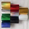 Altro materiale scolastico per ufficio 1 rotolo Foglio per timbratura Rotolo di carta Foglio olografico in plastica trasparente 16 cm x 120 m Bronzo dorato argento 19 colori disponibili 230907